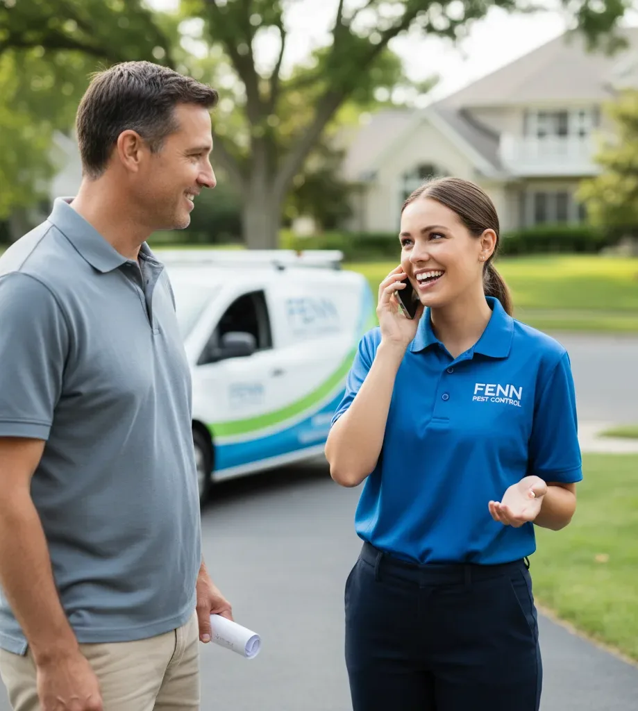 Fenn Pest Control customer support in Simpsonville